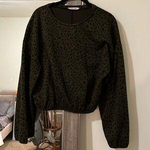 Zara cropped sweater